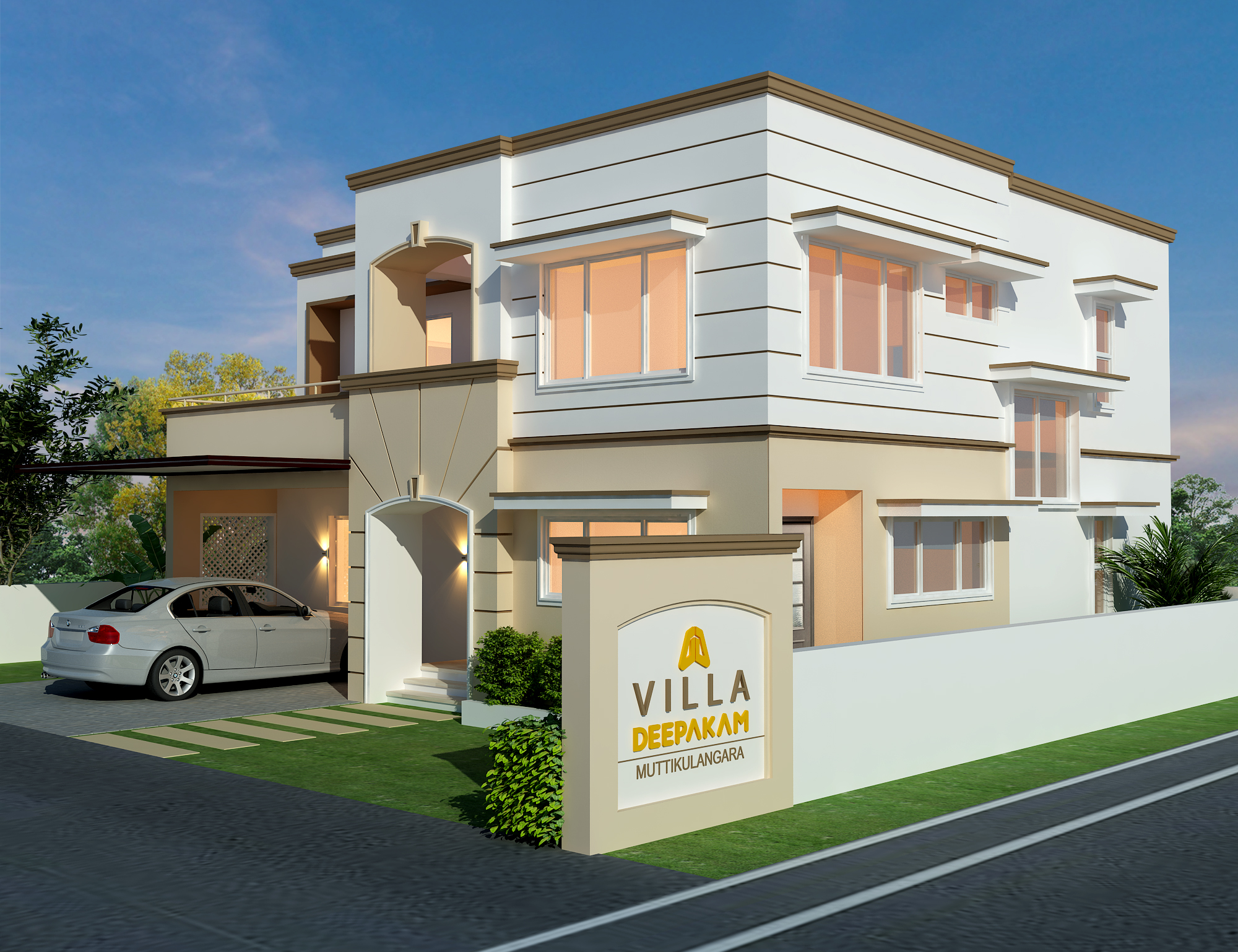Villa Exterior
